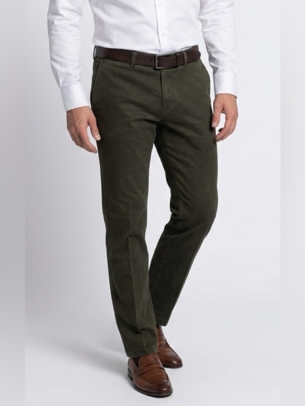 Atelier Gardeur NILS Chino Regular-Fit Men’s Trousers Green